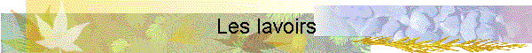 Les lavoirs