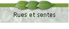 Rues et sentes