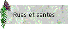 Rues et sentes